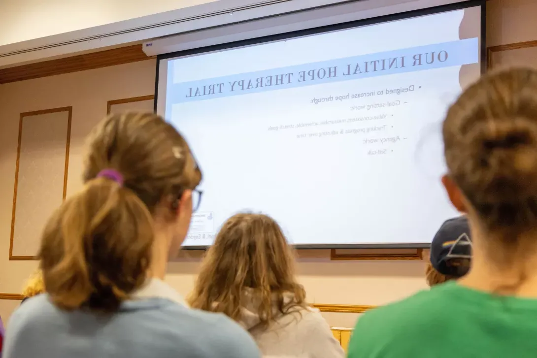 Students At A Speech